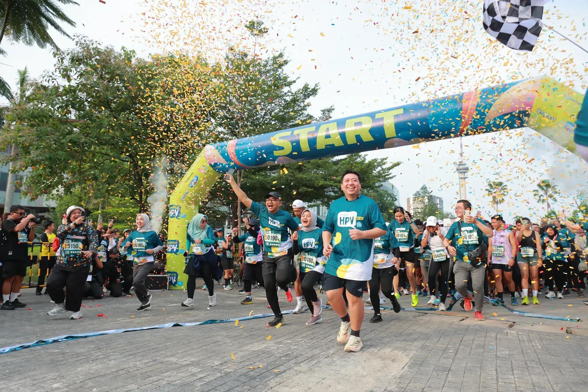 MSD Indonesia Gelar #NgobrolinHPV RUN, Ajak Masyarakat Jadi Pahlawan Kesehatan Dimulai dari Diri Sendiri 